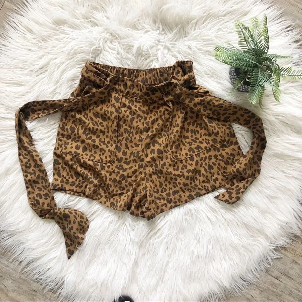 Leopard Summer shorts